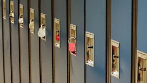 To demonstrate the idea of bringing your own lock for the lockers in dorm rooms